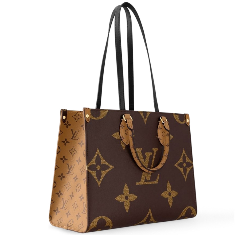 BRAND NEW! LOUIS VUITTON LV REVERSE MONOGRAM M45321 OnTheGo MM TOTE BAG